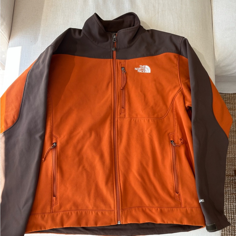 The North Face Men’s Orange & Brown Jacket